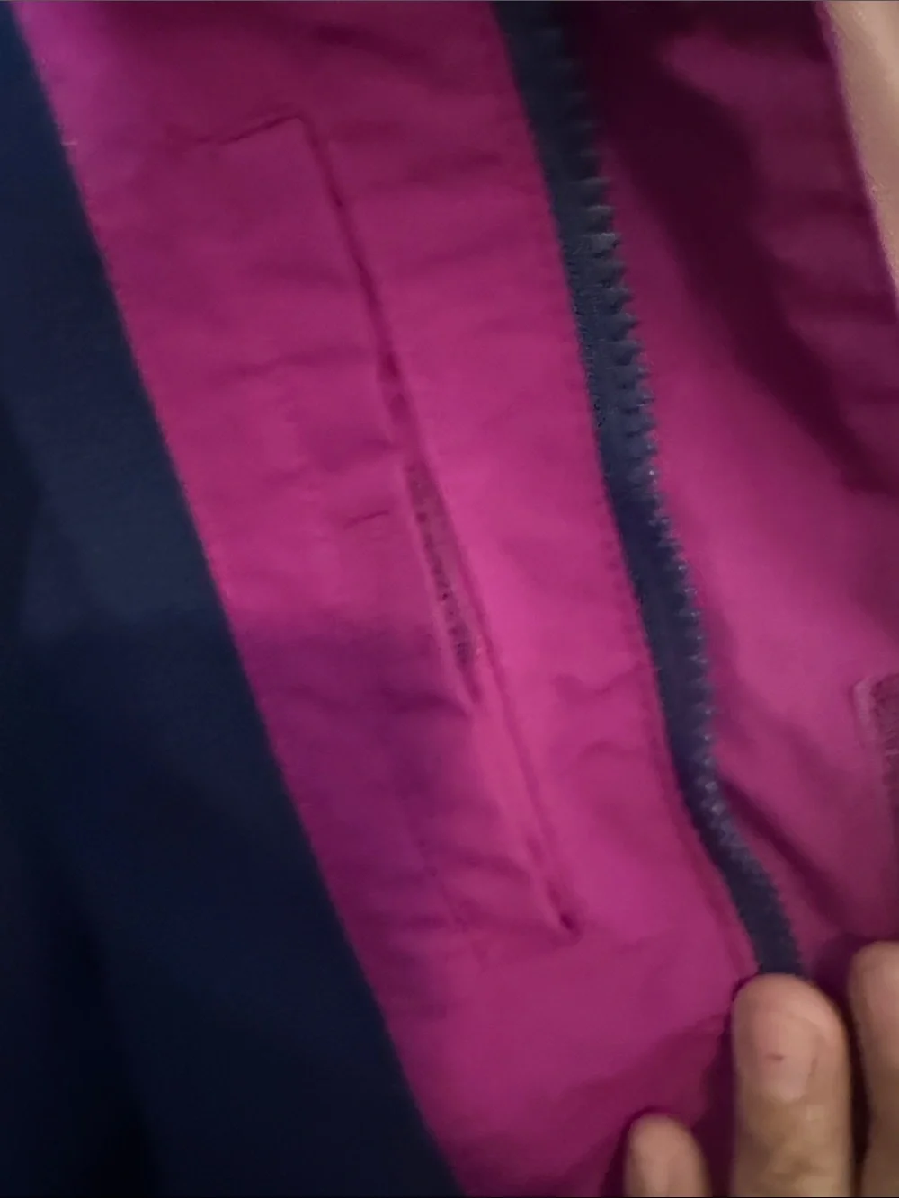 Lands' End Girls' Hooded Puffer Jacket in Bright Fuchsia